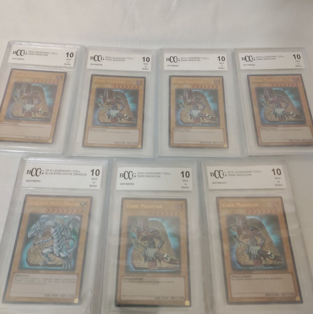 Beckett graded Yu-Gi-Oh cards